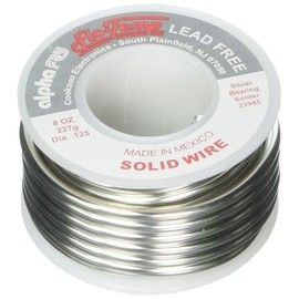 ALPHA METALS AM23945 8 oz 125 GP Silver Solder