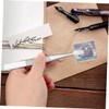 FOMIYES False Eyelashes Applicator Tweezers Craft Tweezers Stamp Clips for