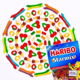Haribo Starmix Gummi Candy, 4 oz [Pack of 5]
