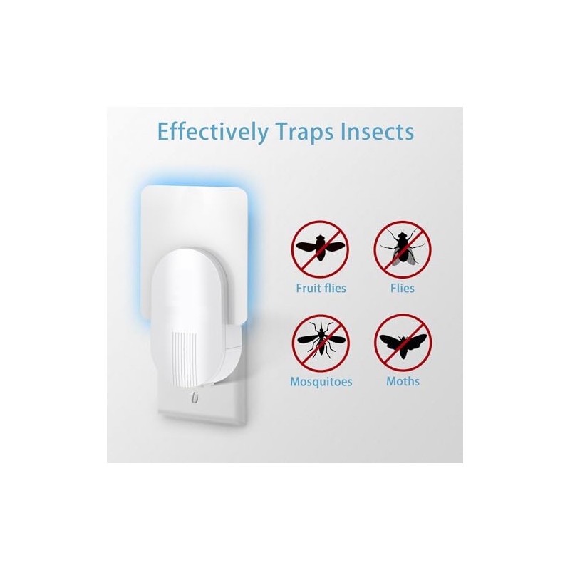 40 Pack Fly Trap Refill Compatilble with Safer Home Fly