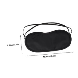 FRCOLOR 20Pcs Skin Friendly Polyester Eye Protectors Lightproof Sleeping Eye Masks for Travel Home Comfortable Elastic Blindfolds for Restful Sleep for Airplanes Hotels