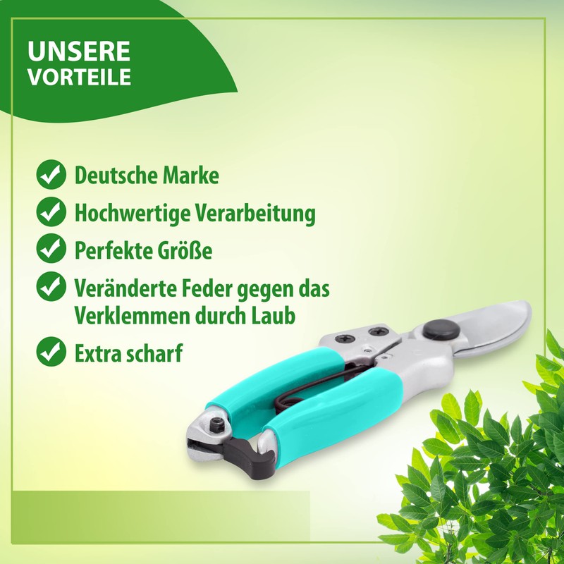 Altera la Vita Professional Florist Shears, Garden Shears, Tree Shears,
