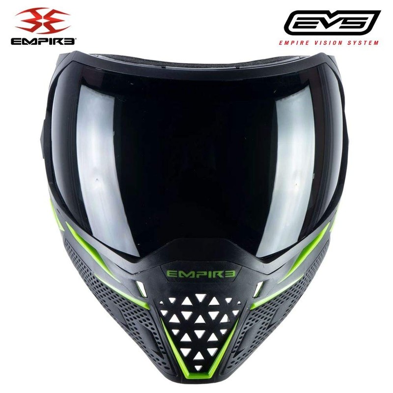 EMPIRE EVS Goggle Black/Lime Green - Thermal Ninja/Thermal Clear (21725)