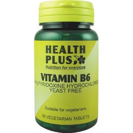 Health Plus Vitamin B6 : Vitamin B6 supplement : 90 tablets