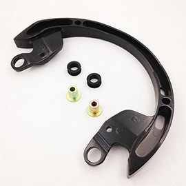 XKH- Rear Passenger Grab Bar Handle Rail Compatible with 2008 2013 Suzuki Hayabusa 1300 GSX1300R Black [B075VNN3K3]