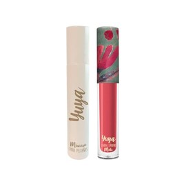 Set Máscara de pestañas 10 Aceites Naturales Negra  Labial Maleza                                                                                     
