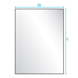 10" x 14" x 1 mil Clear Plastic Layflat Bags (Case of 1,000)