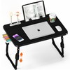 Lap Desk for Bed, Adjustable Laptop Desk with USB Charging