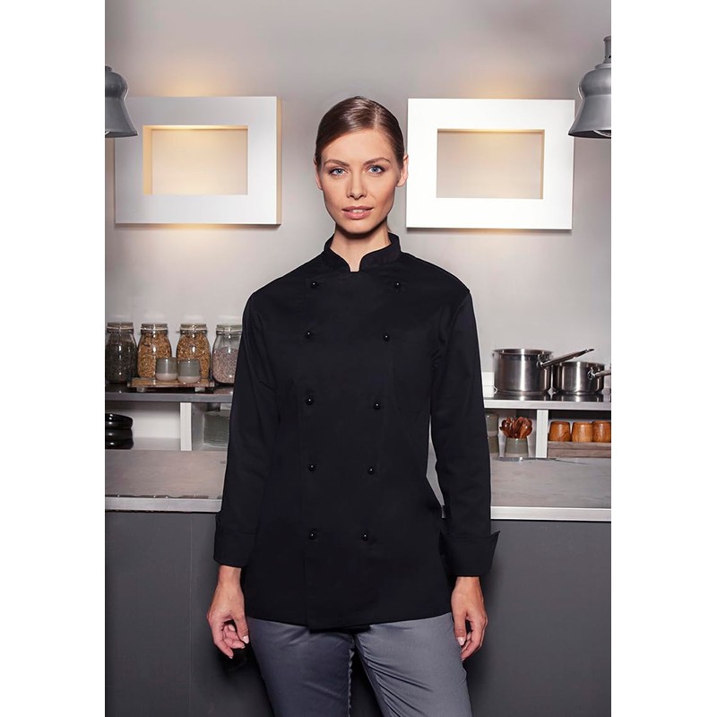 Karlowsky Chef's Jacket Basic Black – Size L