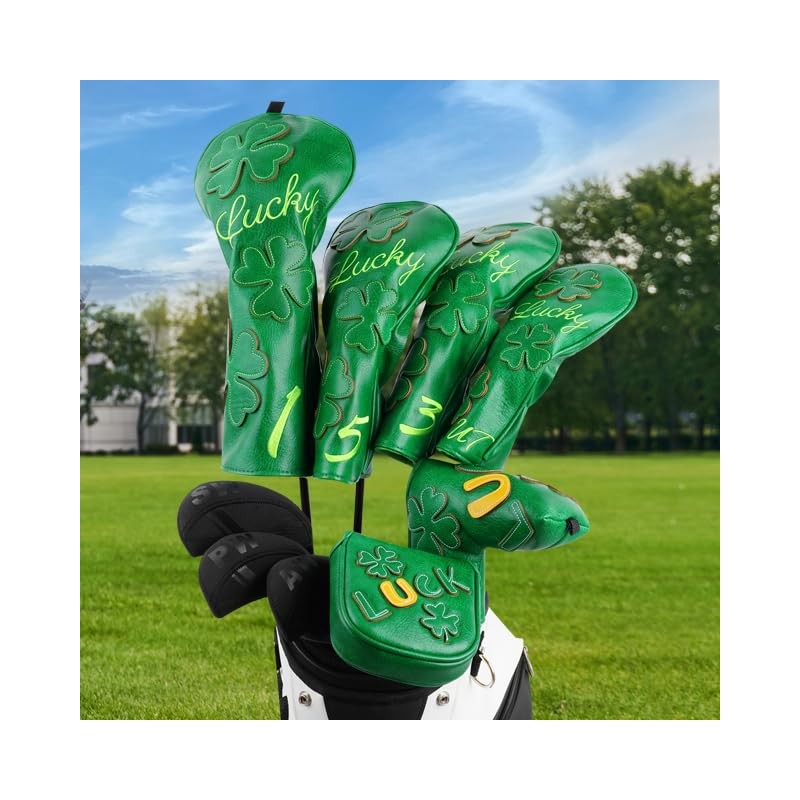 Golf Club Head covers Fairway Wood FW3 with Interchangeable Number
