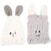 2 Piezas Gorro Secado Rápido para Niñas Toalla Absorbente de