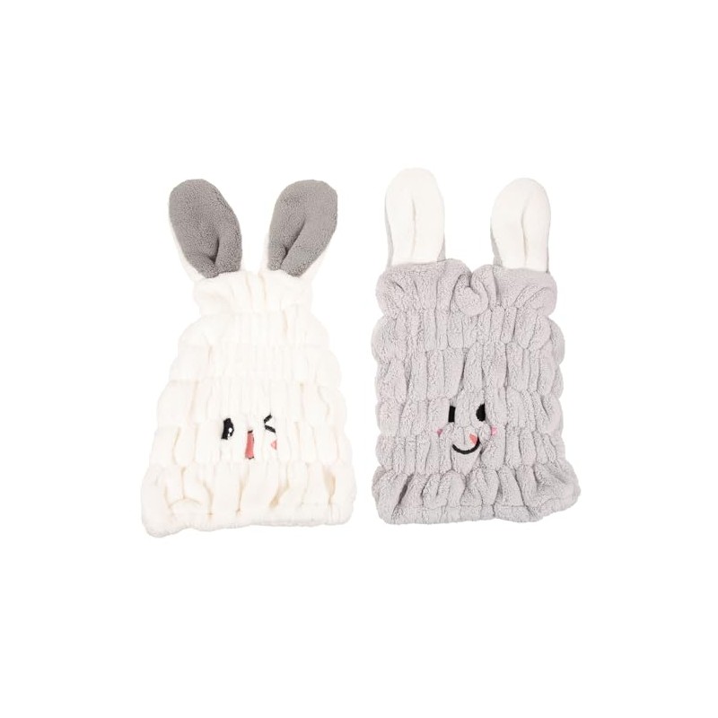 2 Piezas Gorro Secado Rápido para Niñas Toalla Absorbente de