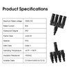 PAEKQ 4 to 1 Solar Panel Connectors T Branch Connectors