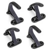 LOIUO Gun Rack Storage Wall Mount Rifles Shotgun Hooks Horizontal