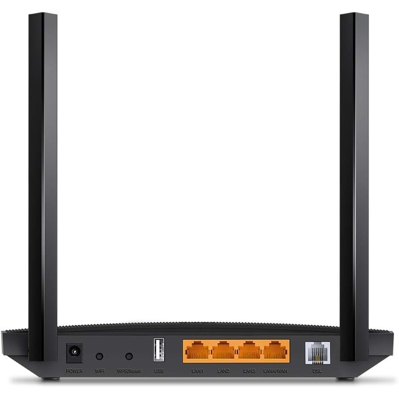 TP-Link AC1200 Wireless MU-MIMO VDSL/ADSL Modem Router, Dual-Band, Wi-Fi Speed