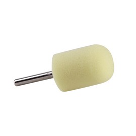 Zcargel Sponge Buffing, 1/4inch 30mm Shank Sponge Buffing Cone Metal Polish Buffing Polishing Ball Foam Polisher Buffer Pad Car Polishers Kit for Automotive Car Wheels Hub Care