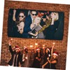LABRIMP Folding Projector Screen Portable Polyester Projection Screen for Indoor
