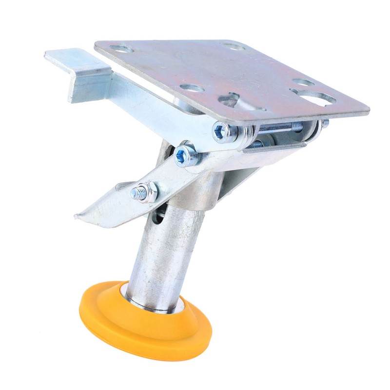 Trolley Brake Floor Lock Iron Galvanized Trolley Cart Lock with