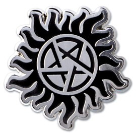 Ata-Boy Supernatural Anti-Possession 3/4" Full Color Enamel Pin