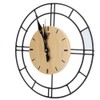 Nordic Modern Fashionable Round Wall Clock Living Room Mute Clock