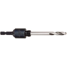 Starrett A4E Hole Saws Arbor - 32-159mm Hex Shank Arbor Screw Thread with 13mm Longer High-Speed Steel Pilot Drill - Quick Change Mandrel