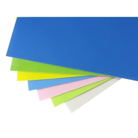 7 Sheet Variety Pack PSA Pressure Sensitive Adhesive (.3, 1, 3, 9, 12, 30 and 40 microns) Lapping Microfinishing Film Aluminum Oxide (AO) 8-1/2 x 11 Inches