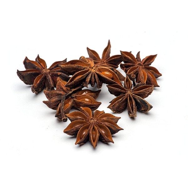 Slofoodgroup Whole Star Anise - For Cooking, Pickling and Spice Mixes - 1 Ounce