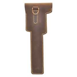 Turbosnail Leather Caliper Holster, Tool Case Sheath, Leather Vernier Caliper Cover, Vernier Caliper Case, Handmade Vernier Caliper Storage, For6 inch calipers (Brown)