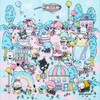 Sanrio 878367 Face Towel (Fantasy Trip) Sanrio Characters