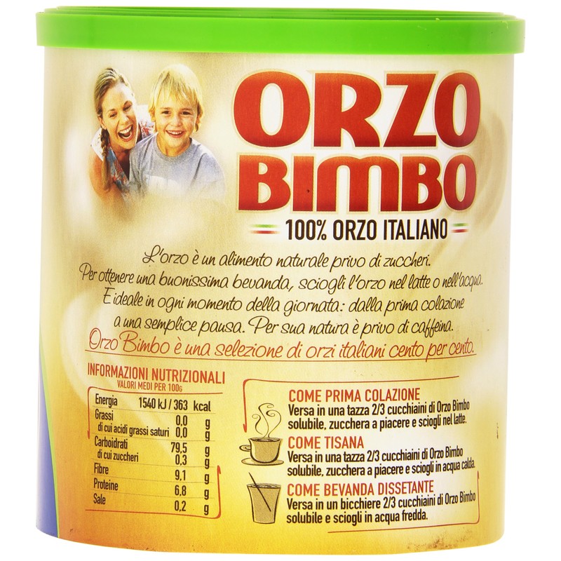 Orzo Bimbo "Solubile" 120g Jar