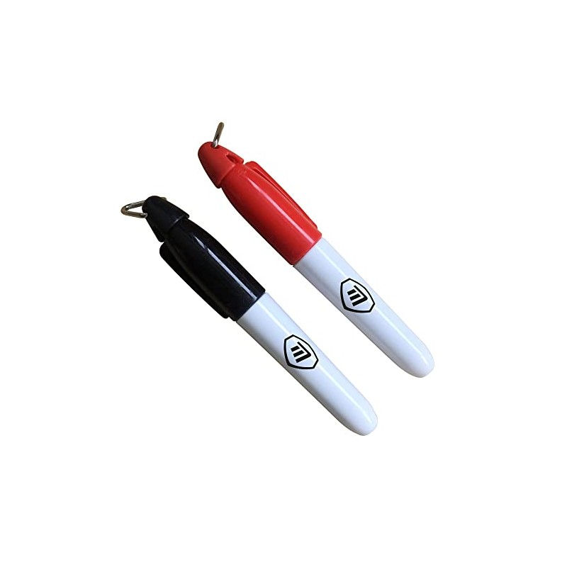 Masters Golf Waterproof Ball Marker Pens x 2 In Eco