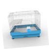 VILLFUL Parrot Portable Parakeet Bath Tub Easy-Clean Abs Material Cage
