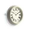 Jones Clocks® Venetian Wall Clock - Round Wall Clock -