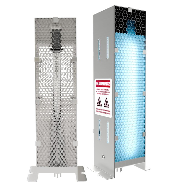 Zhontin Air Scrubber Advanced Photocatalytic Oxidation (PCO) 9 Inch,Replacement Üν