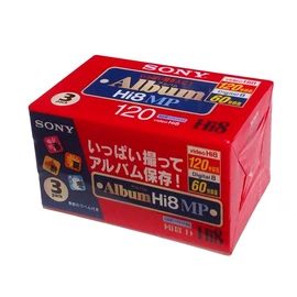 SONY 8ミリビデオカセット 120分 Hi8MPタイプ3巻パック 3P6-120HMPL