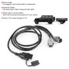 4 Pin Flat Trailer Wiring Harness for Jeep Wrangler 07‑18