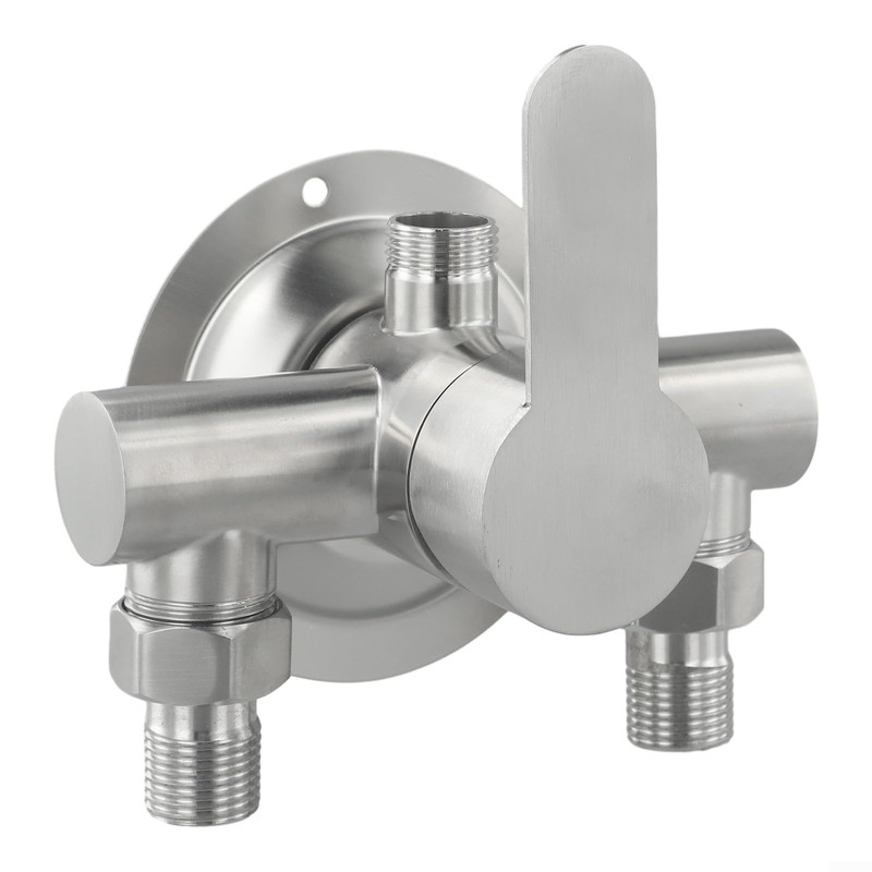 Heavy Duty Stainless Steel Shower Faucet Wall Mounted Water Mixer
