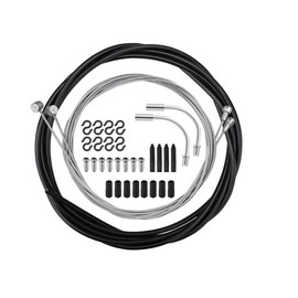 13 PcsBike Gear Cables for Bicycles, 2.5 M Universal Inner Bike Brake Cables for Bicycles, Transmission Shifter Cable, Front and Rear Bicycle Shift Cable for Road Bicycle Gear Mountain Bike Parts