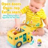 Little Explorer Yellow School Bus | Interactive Toddler Toy with