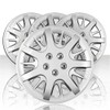 Upgrade Your Auto Set of Four 16' Silver Hubcap Wheel