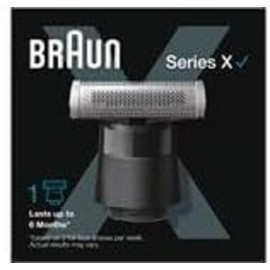 Braun Series X, Replacement Blade for Braun Series X Styler Trimmer, Innovative 4D-Blade with Two-Way Comb & Flex Head for Quick Grooming, Fits All Braun X Styler Series Trimmers, XT20