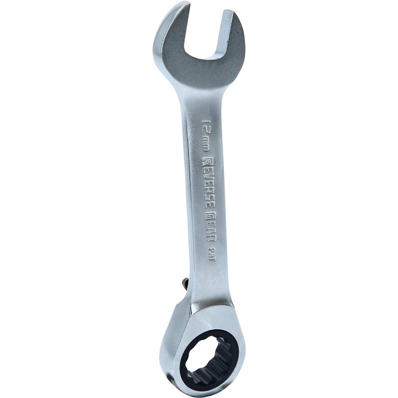 KS Tools 503.4635 GEARplus combination ratcheting spanner, stubby, 12mm