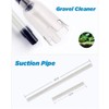 Electric Aquarium Gravel Cleaner Sand Washer Syphon, Fish Tank Water