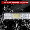 Willpower 12 Inch 72W Led Light Bar Flood Spot Combo