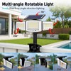 Clip on Solar Lights Outdoor, 231 LEDs Motion Sensor Flood
