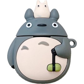 SMAIGE Compatible with AirPods Case 1st and 2nd Generation with Keychain, Cute Kawaii Funny Cartoon Design Silicone Protective Cases Covers for AirPods 1 & 2