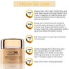GLO24K Crema antienvejecimiento de oro de 24k con vitaminas, ácido