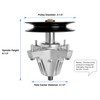 Replacement 918-06978 Spindle Assembly for 54'' Deck, 618-06978 Lawn Mower