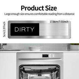 LgowithU Magnet for Dishwasher Clean Dirty, Dishwasher Clean / Dirty Sign, Dishwasher Magnet Indicator, Clear & Easy to Read Font, Dishwasher Kitchen Accessory