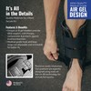 Braceapedia AnklePro Air Gel Stirrup Ankle Brace, Hard Core Side